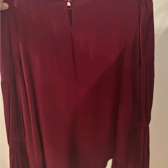 Club Monaco Deep Red Blouse - Picture 5 of 5